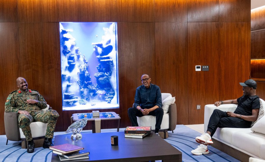 President Kagame Hosts Gen. Muhoozi for Talks on Uganda-Rwanda Cooperation